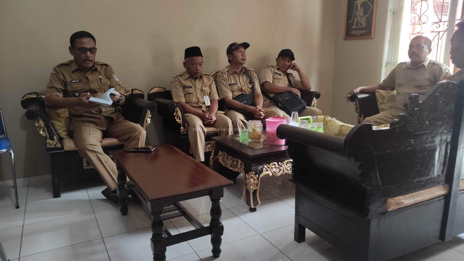 Rakor Perangkat Desa Kubangkangkung