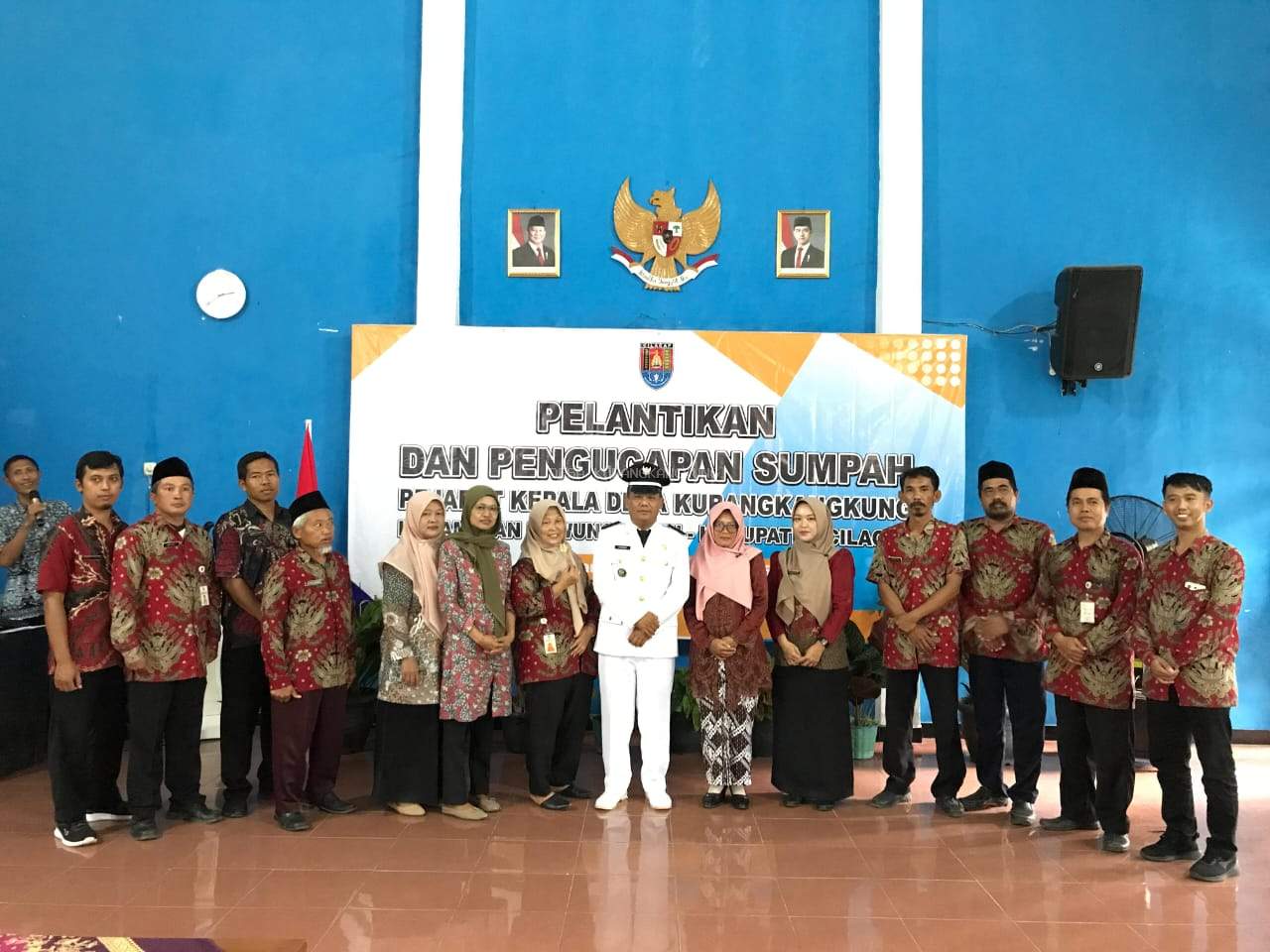 Pelantikan dan Pengambilan Sumpah Jabatan Penjabat Kepala Desa Kubangkangkung