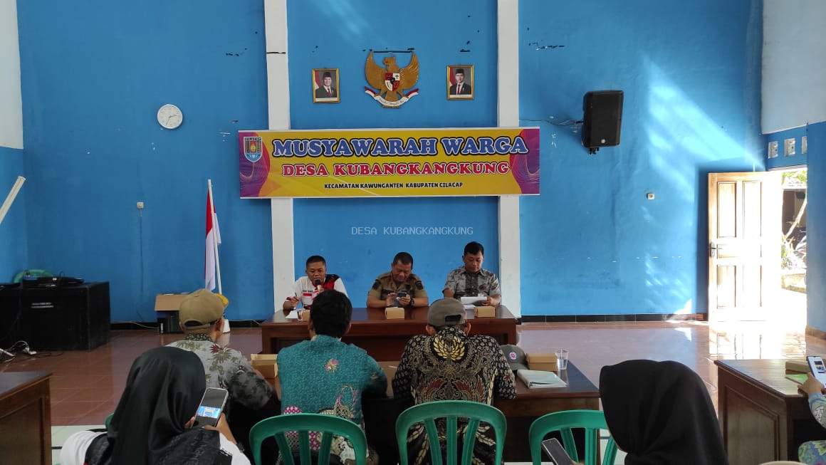 Rapat Pembentukan Panitia HUT RI-80 Desa Kubangkangkung